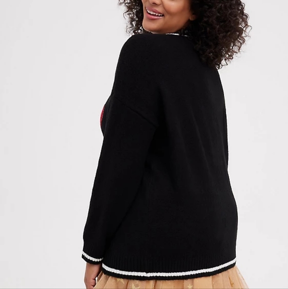 NWT. 💋 Lips Buffalo Plaid and Star Sweater - Picture 3 of 5